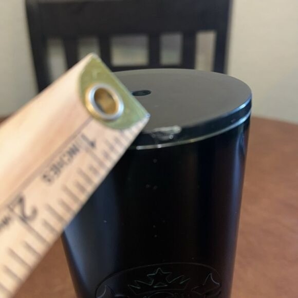 Starbucks 24 Oz Tumbler Cold Beverage Black Green  Stainless Steel Double Wall - Picture 6 of 8